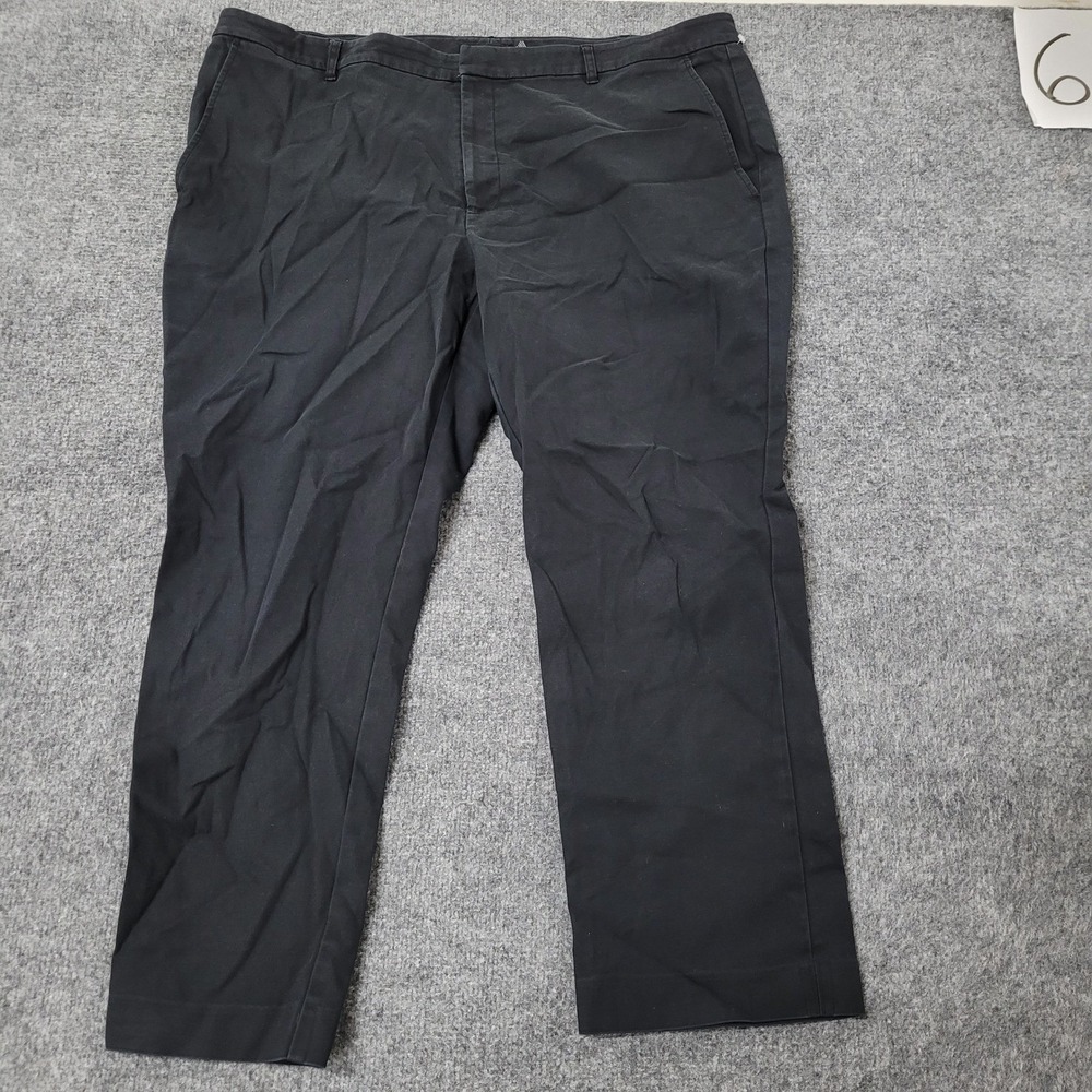 Lauren Ralph Lauren Pants Womens 18W Black Stretch Cotton Ankle Chino Trousers